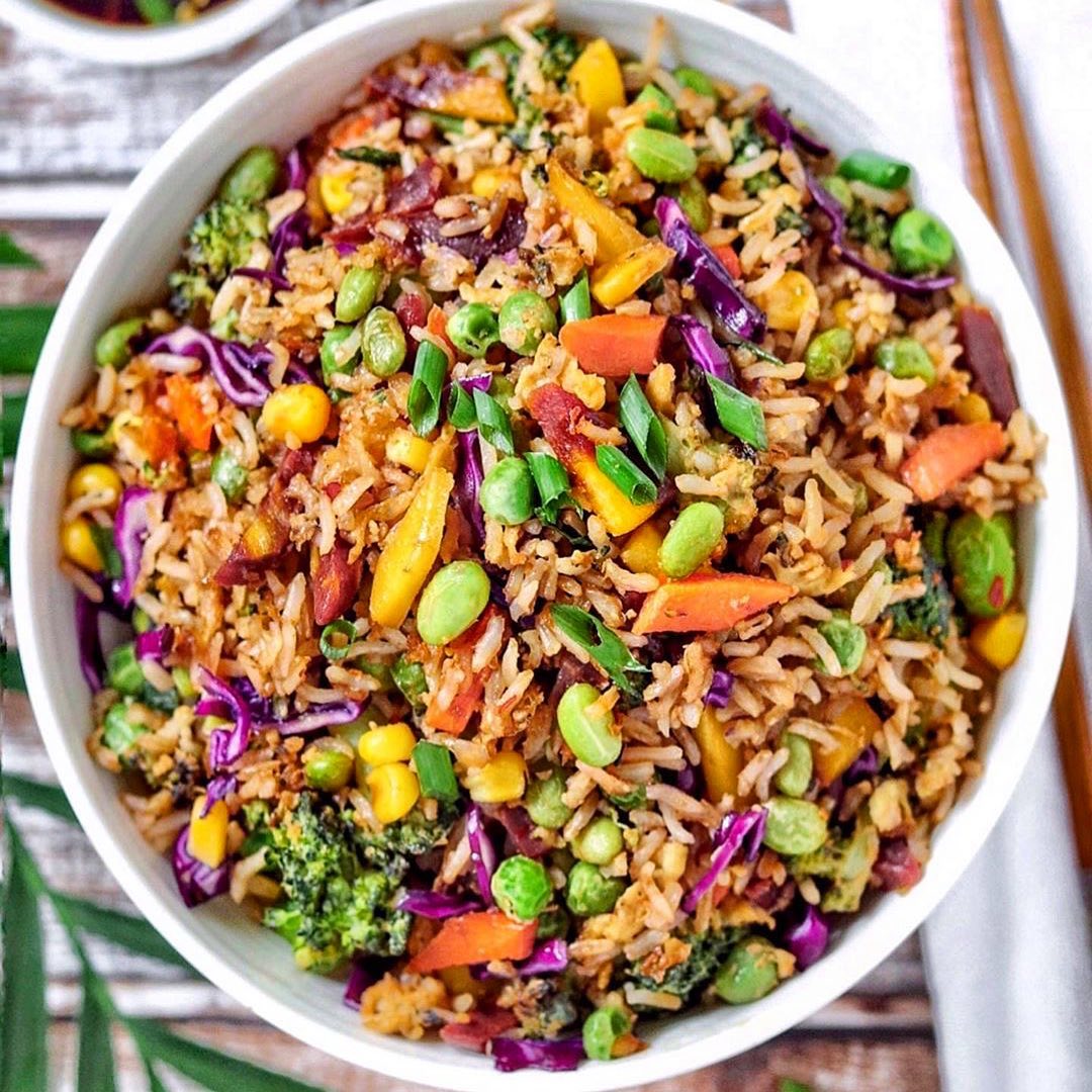 Rainbow Fried Rice