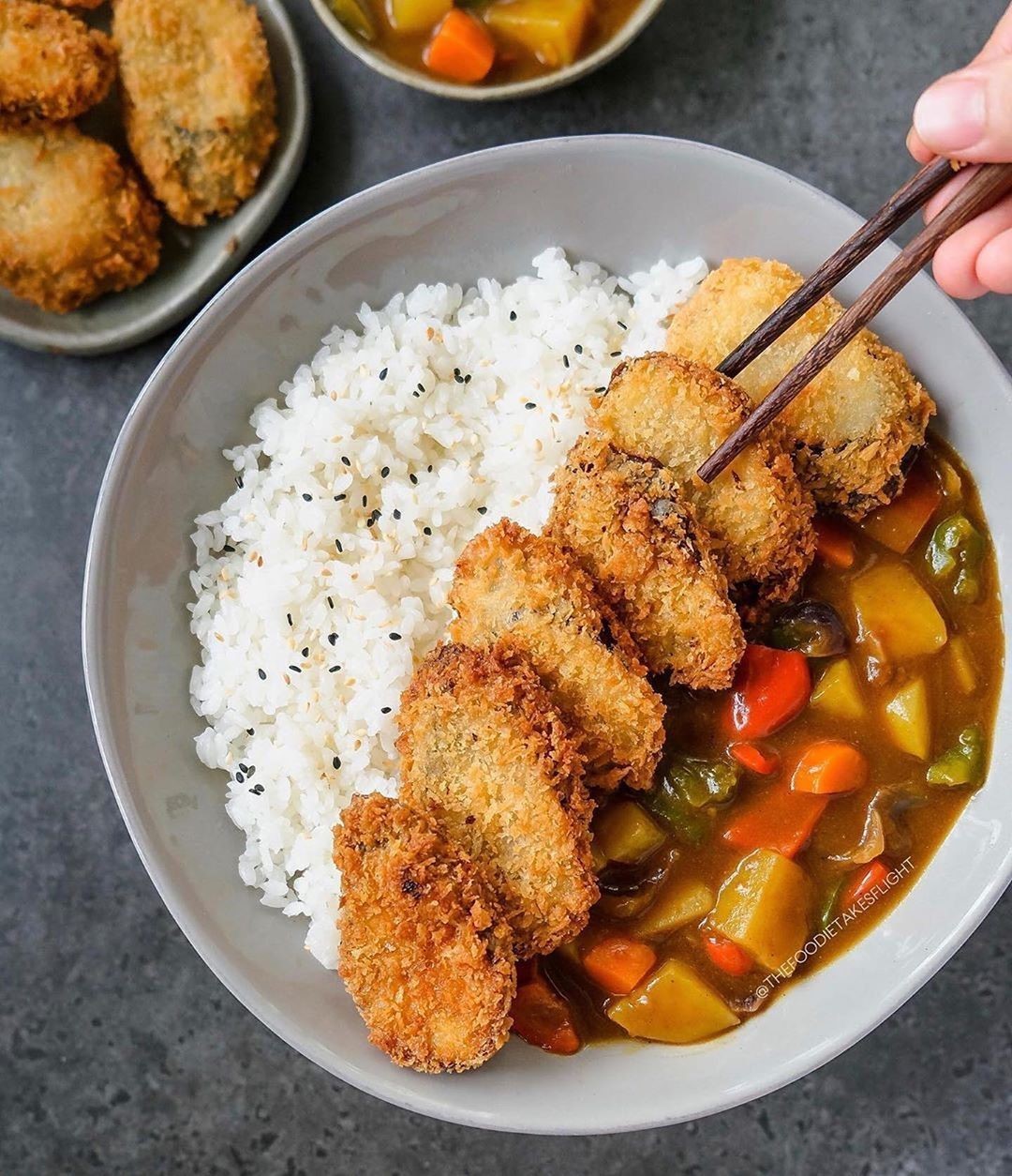 Crispy Eggplant ‘Katsu’