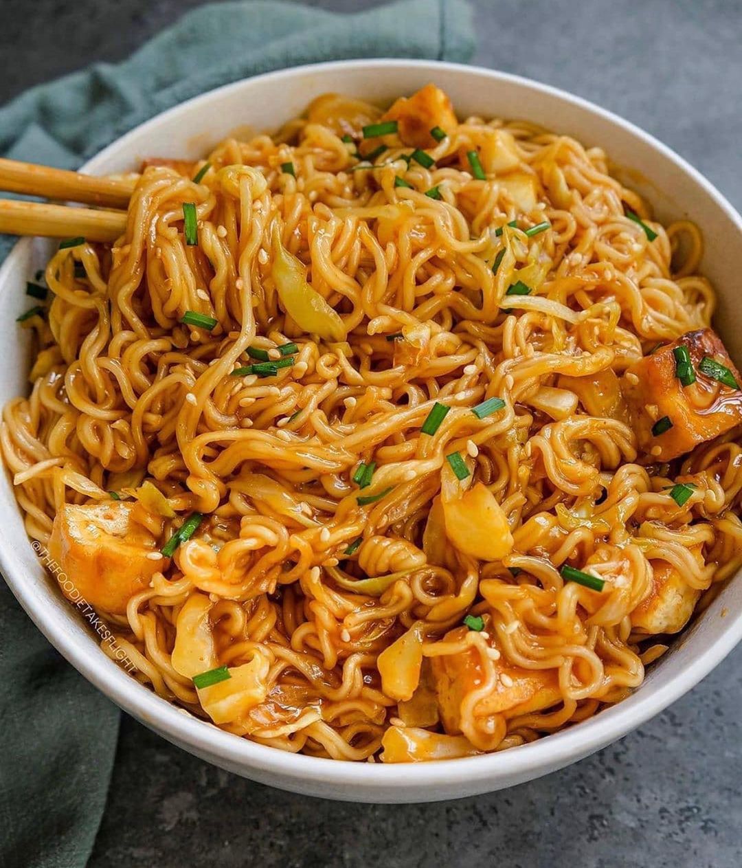 Sweet, Spicy, and Saucy Noodles