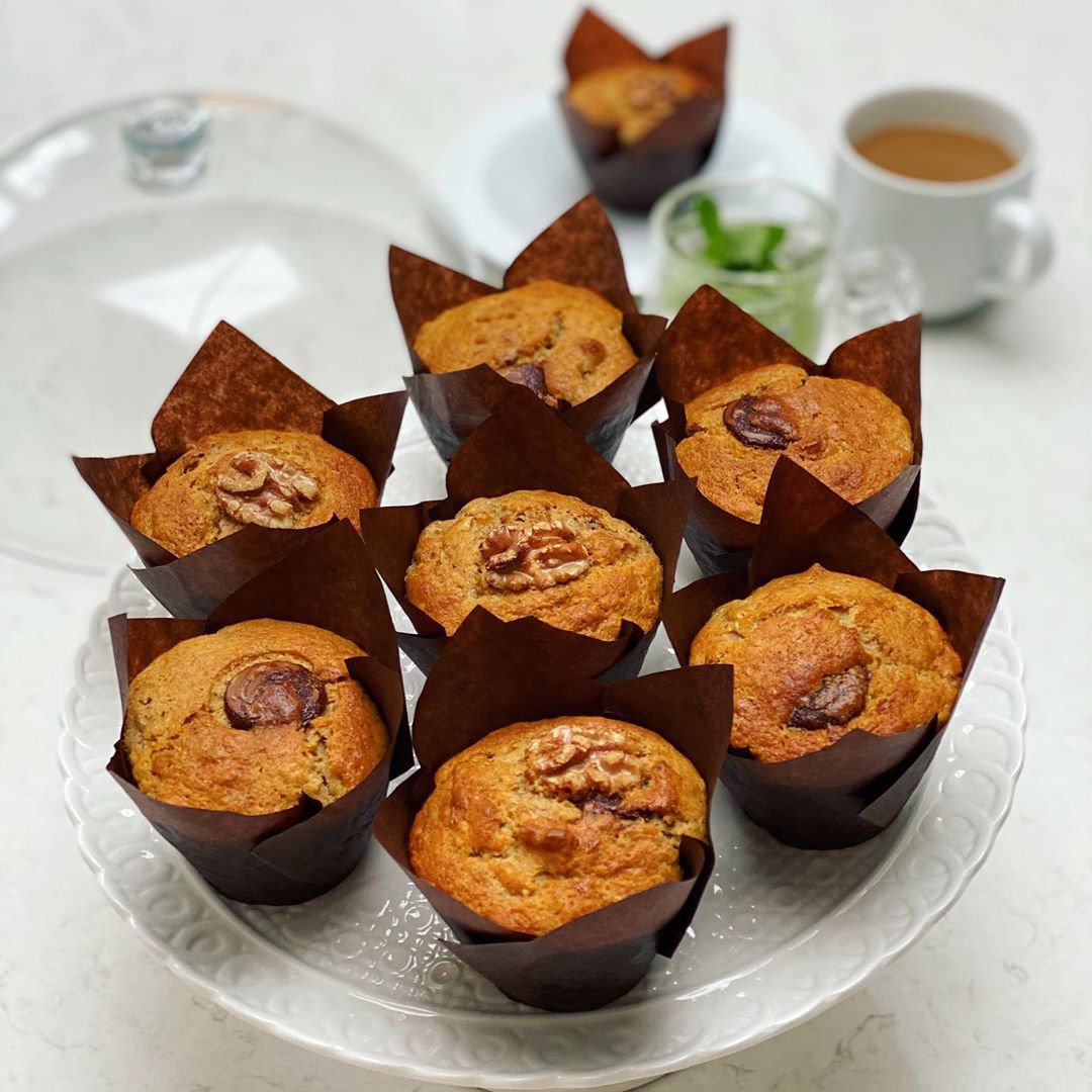 Banana Chocolate Muffins