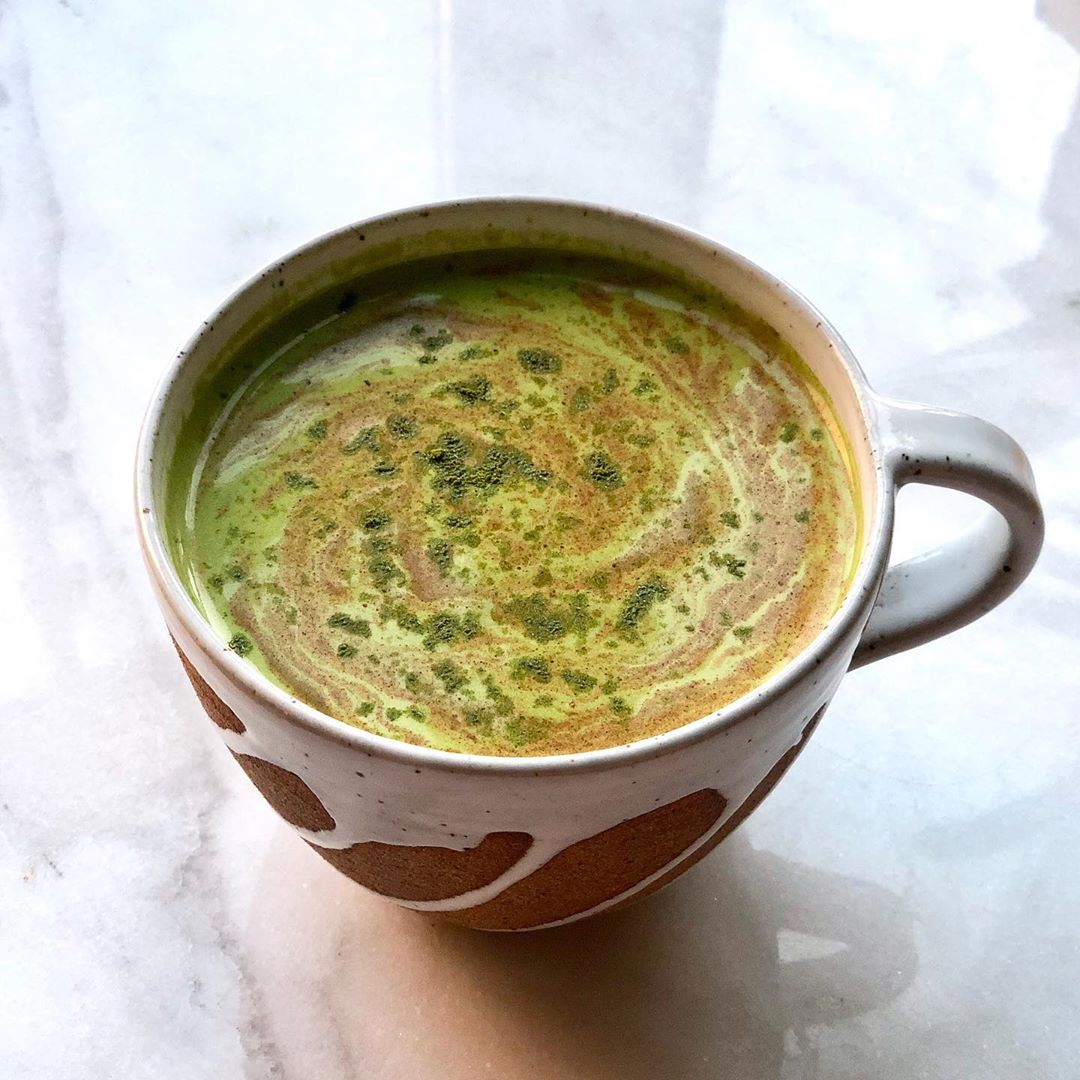 Meet the Pumpkin Spice Matcha Latte