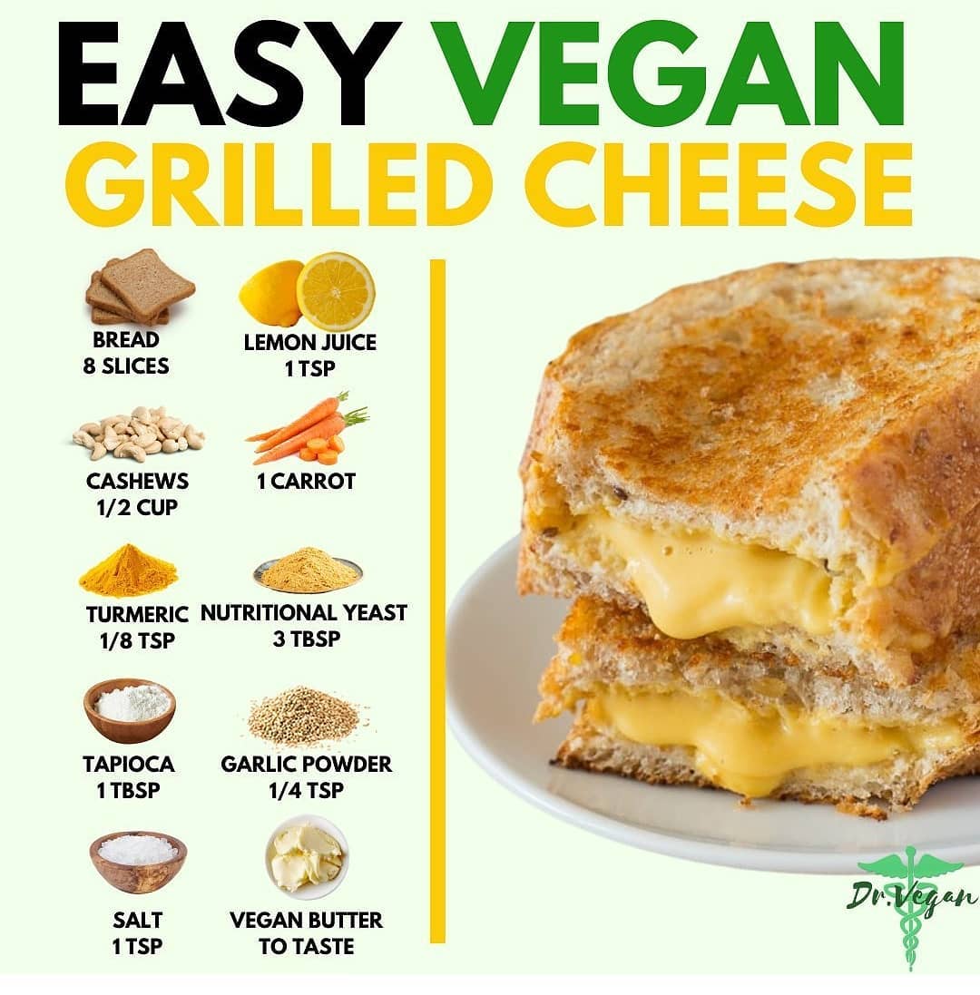 Homemade Vegan Grilled Cheese