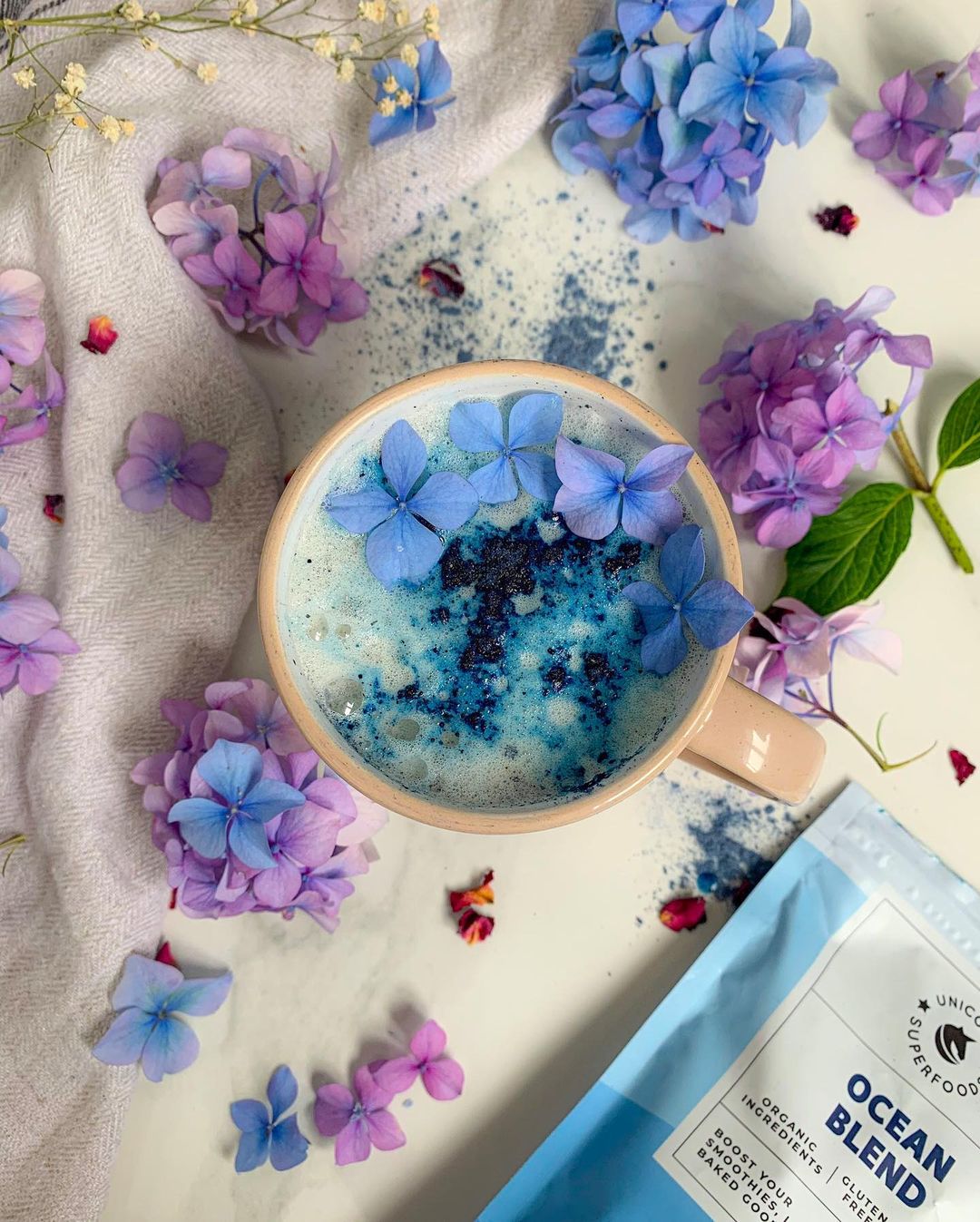 Ocean Latte with Immune Boosting Blends