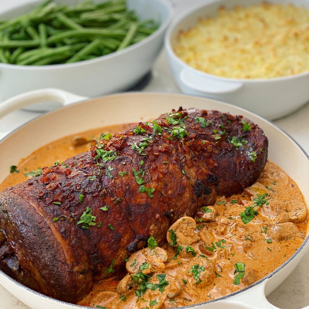 Roast Beef Stroganoff