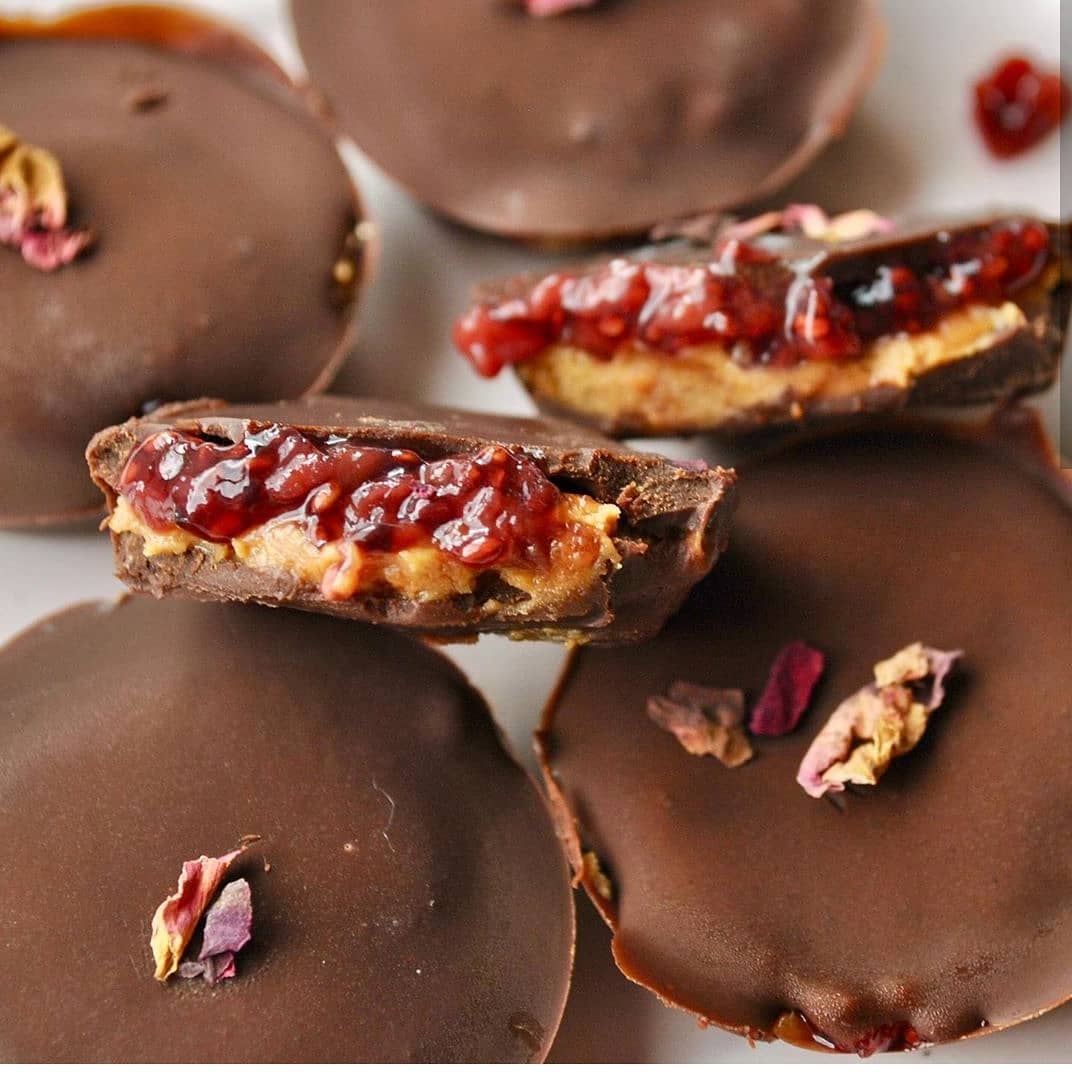 Chocolate Peanut Butter Jelly Cups