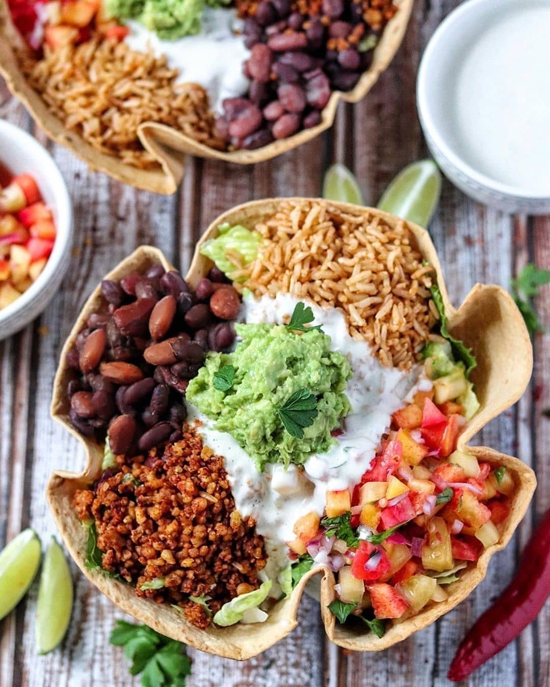 Edible Burrito Bowl