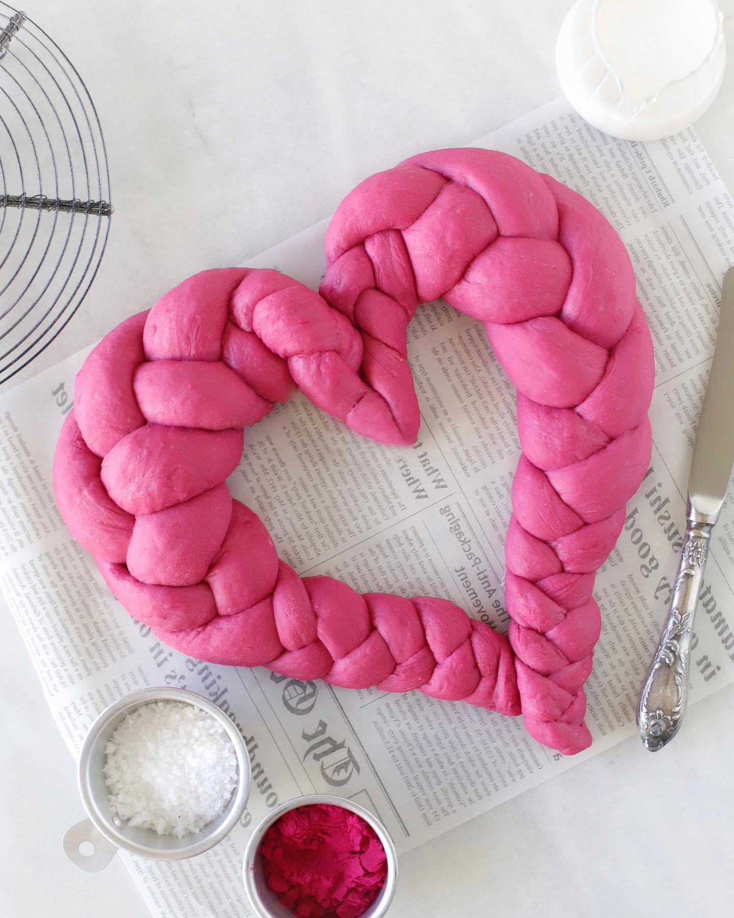 Braided Sweetheart Bread