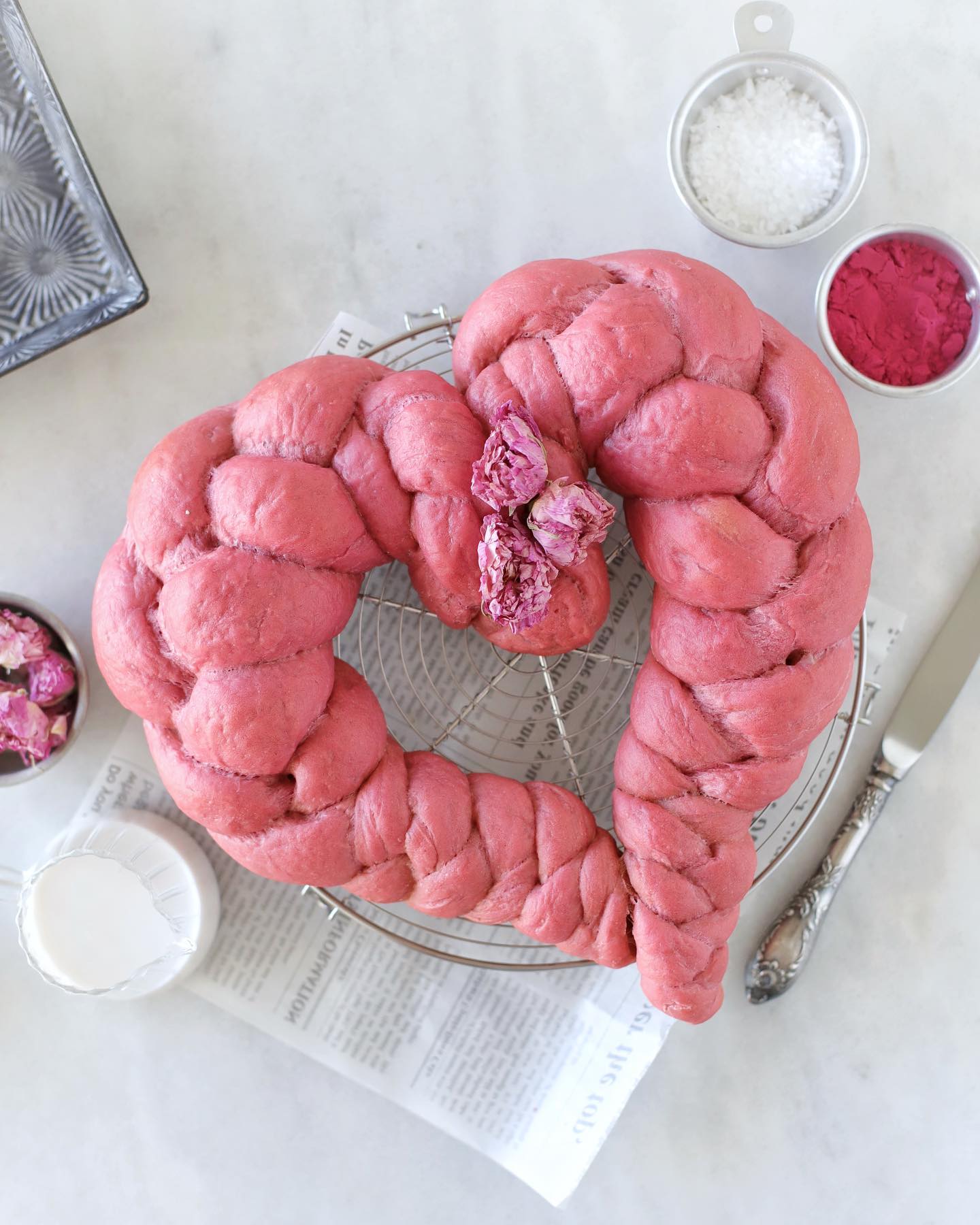 Braided Sweetheart Bread