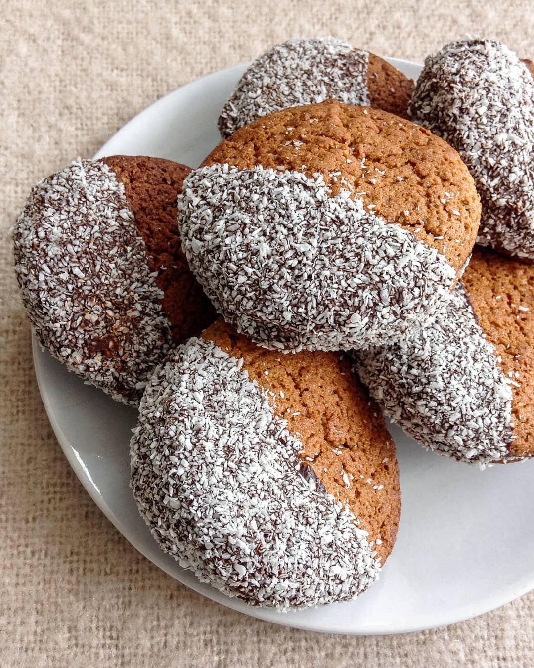 Dark Chocolate Sandwich Cookies