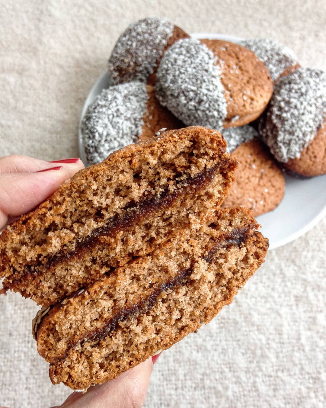 Dark Chocolate Sandwich Cookies