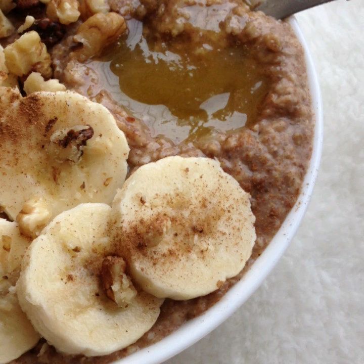 Banana, Honey & Walnuts Oatmeal