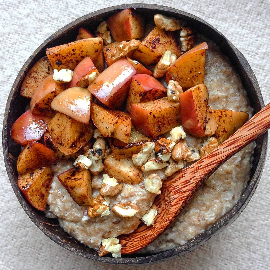 Caramelized Apple Pie Oatmeal