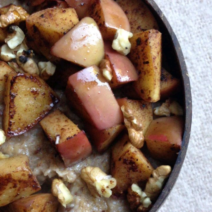 Caramelized Apple Pie Oatmeal