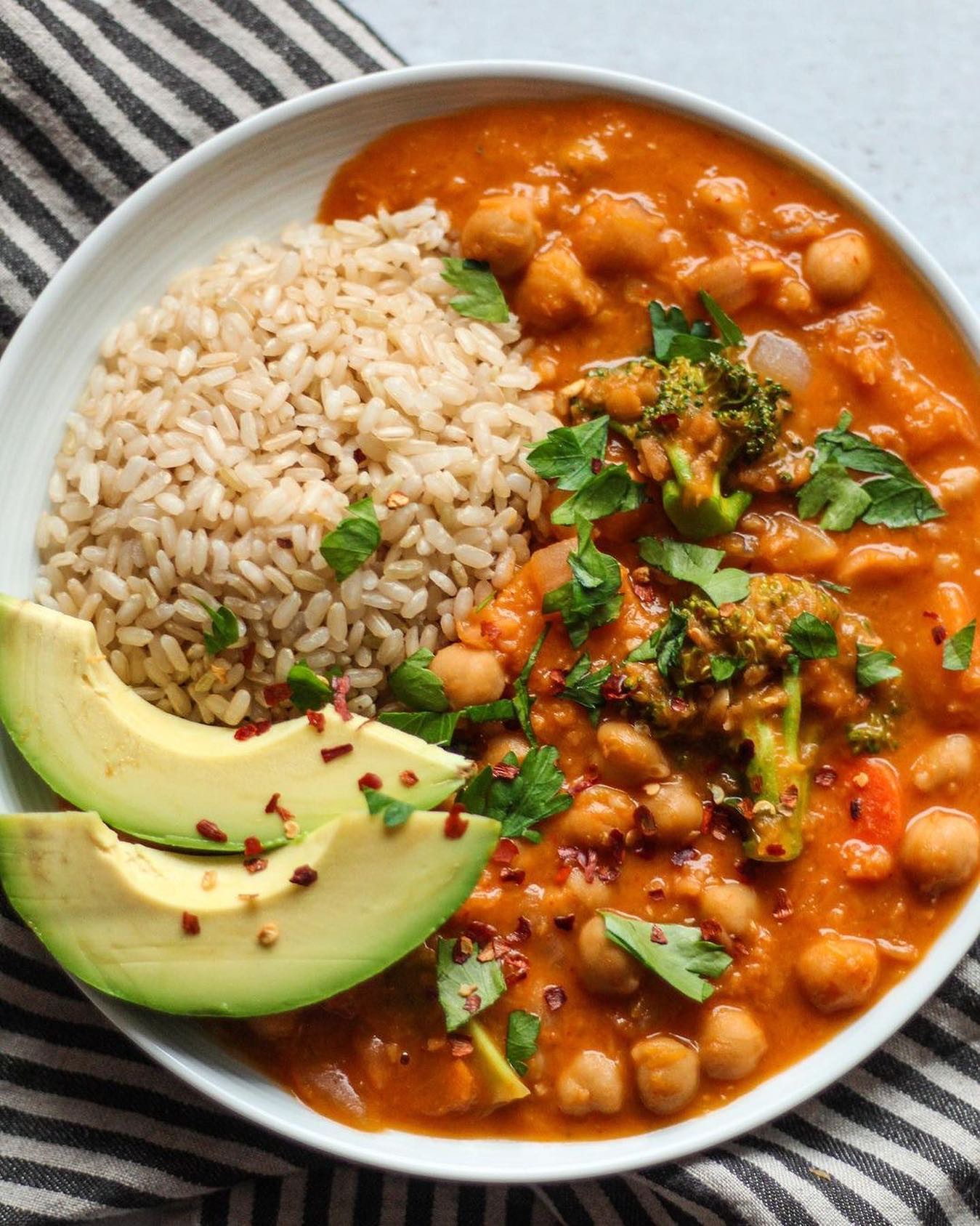 Vegan Red Pumpkin Curry