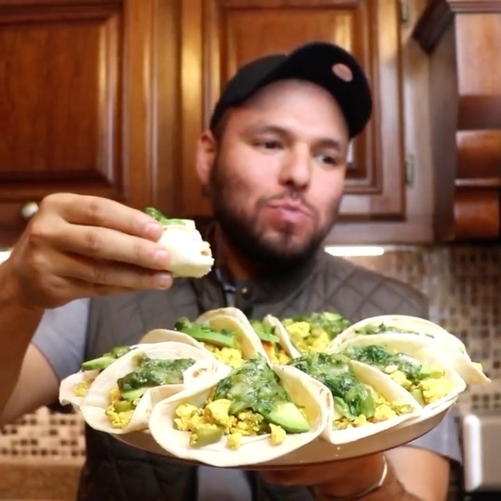 Breakfast Tacos with Tofu Scramble