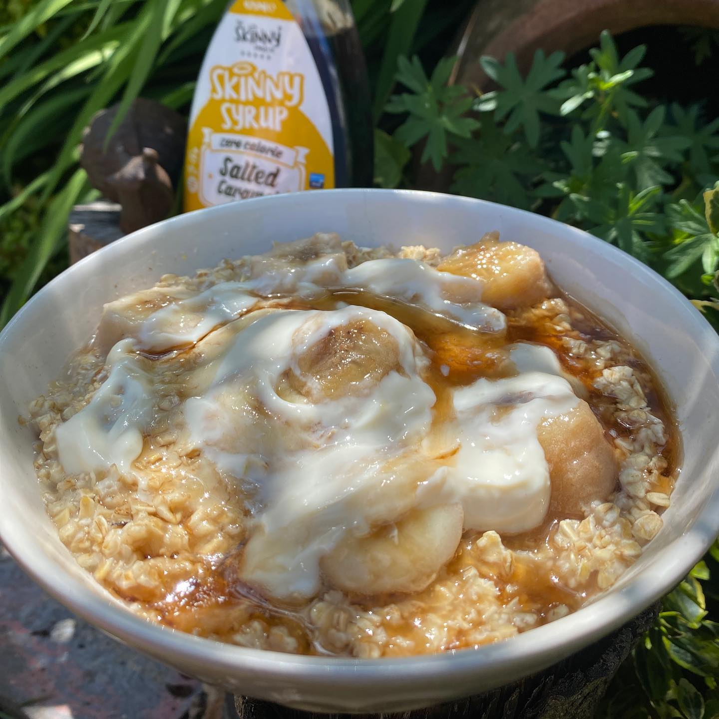 Banana & Salted Caramel Porridge