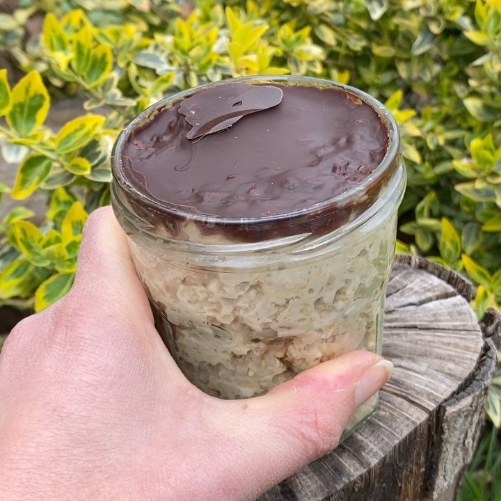 Chocolate Shell Overnight Oats