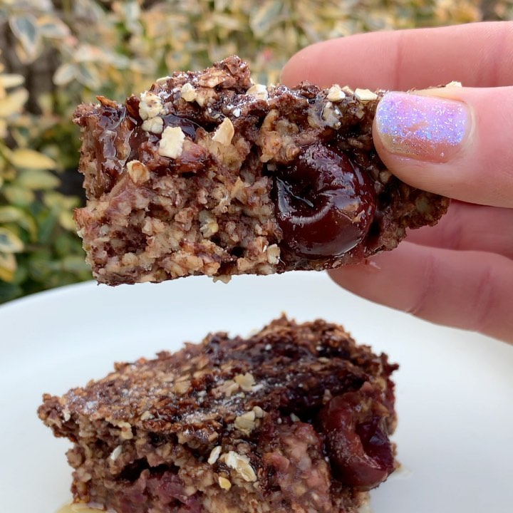 Black Forest Baked Oats