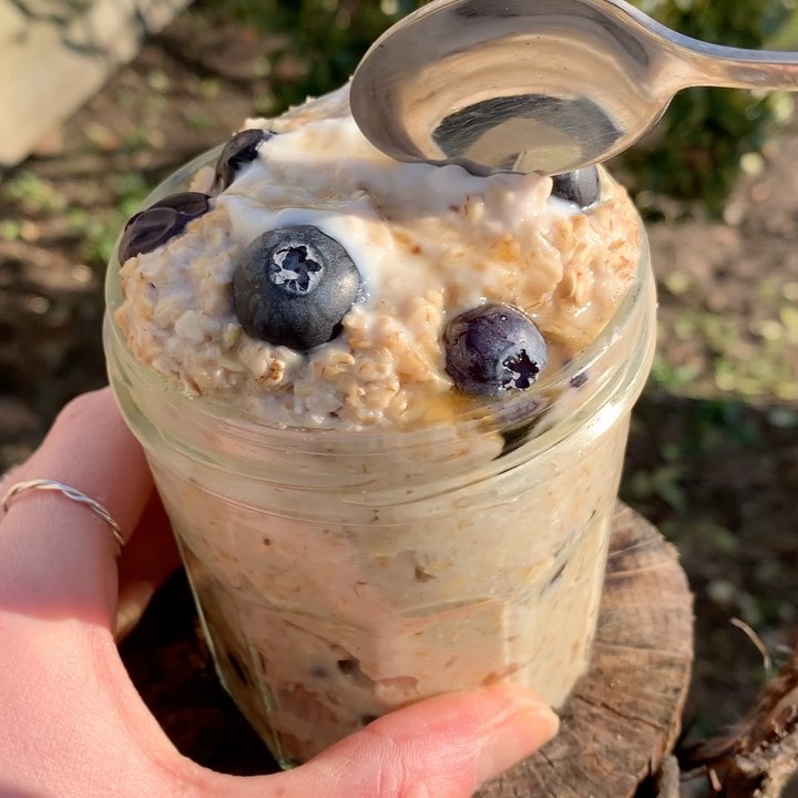 Lemon and Blueberry Overnight Oats