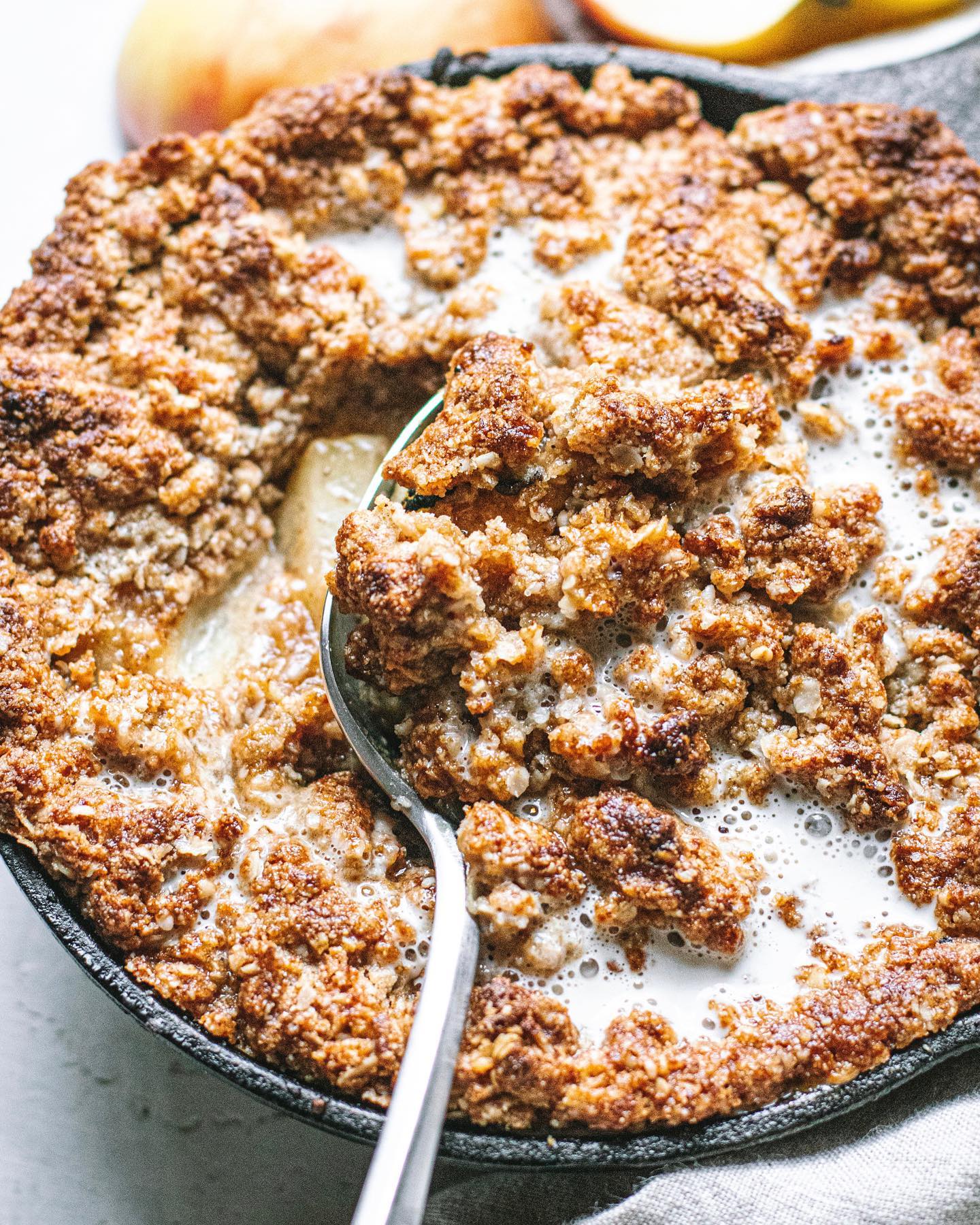 Oatmeal Cookie Apple Crisp