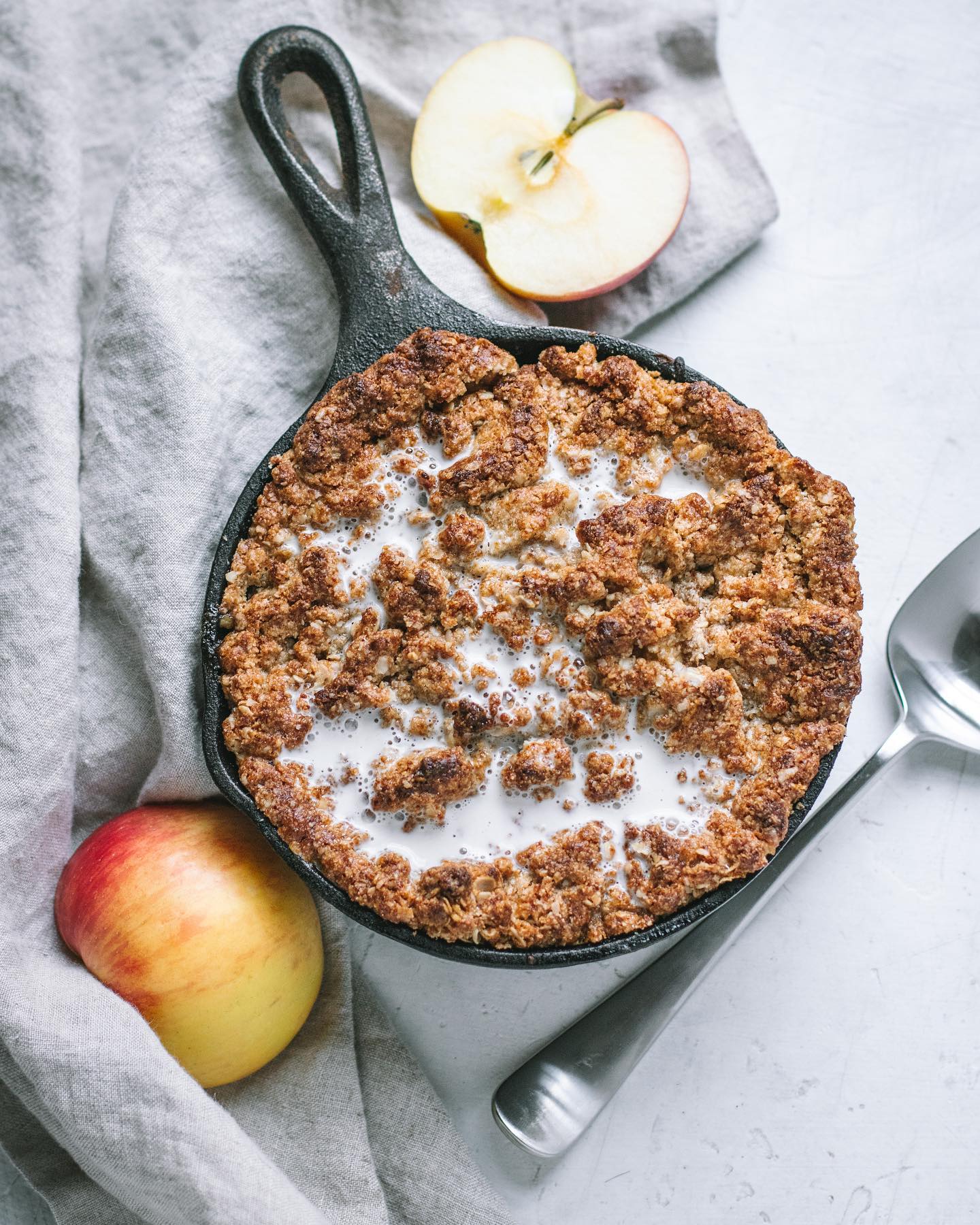 Oatmeal Cookie Apple Crisp