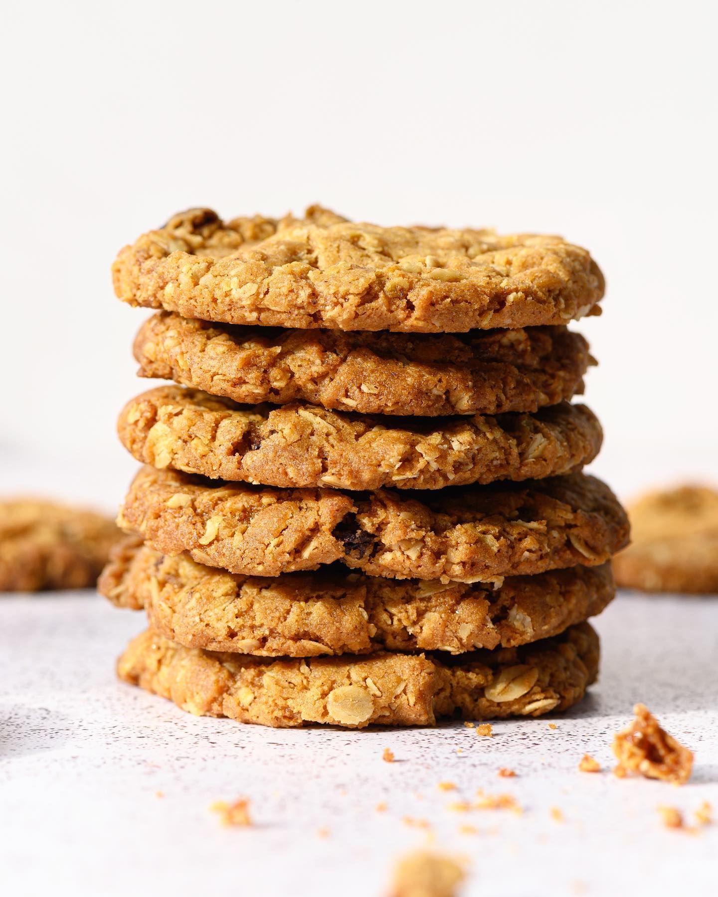 Oat and Raisin Speculoos Cookies