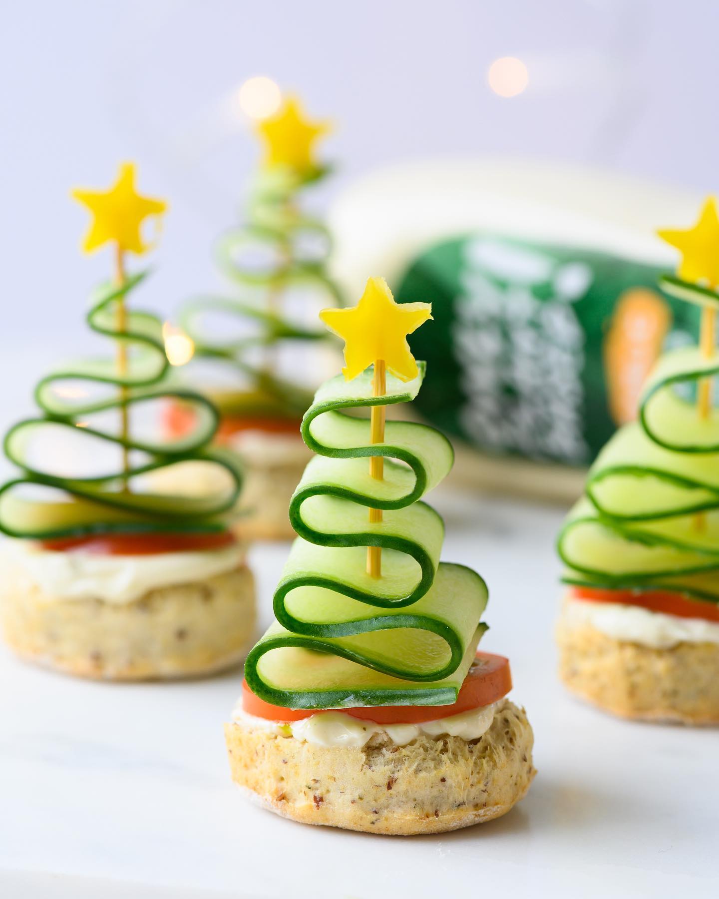 Christmas Scones with Garlic Mayo