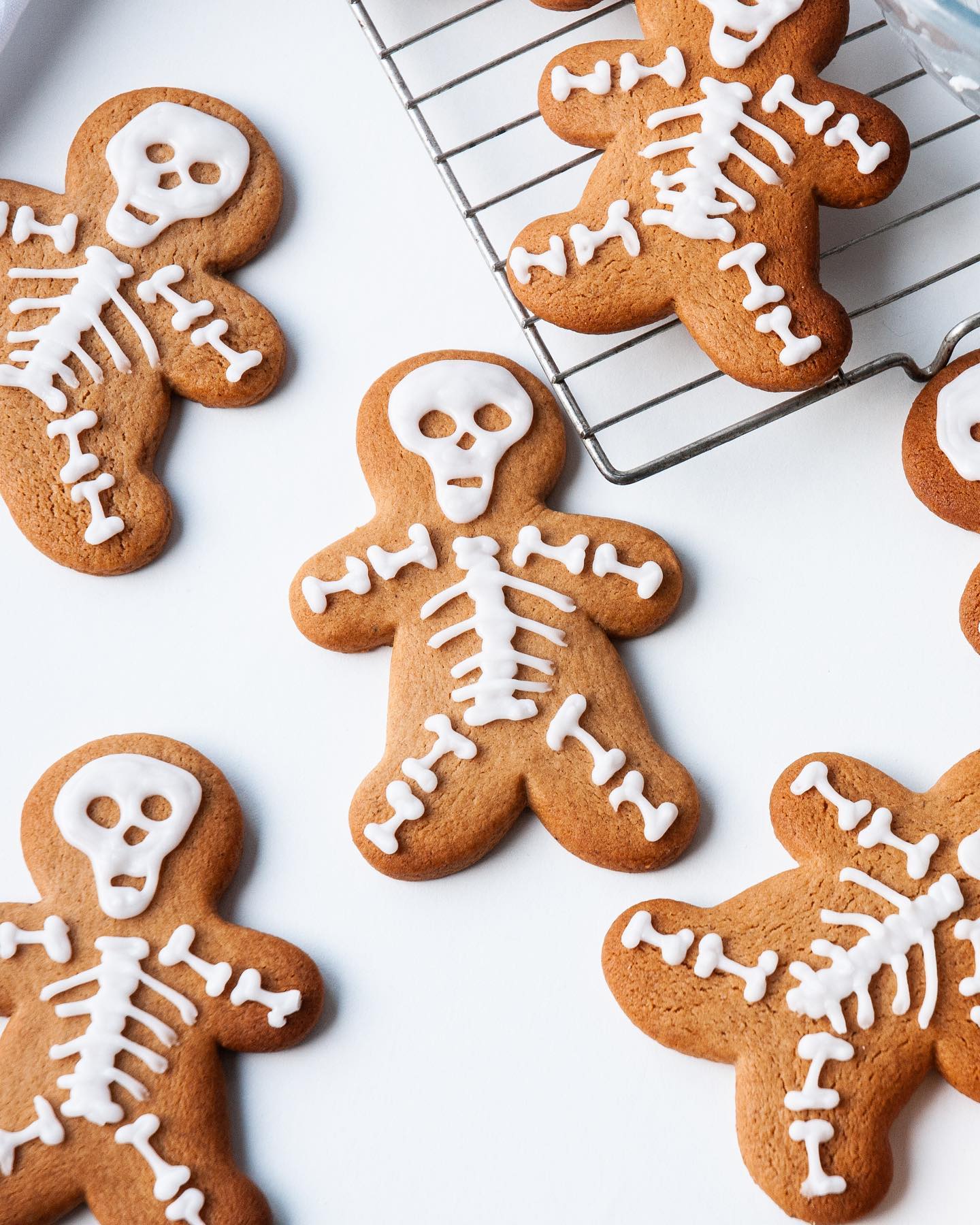 Halloween Gingerbread Men Cookies