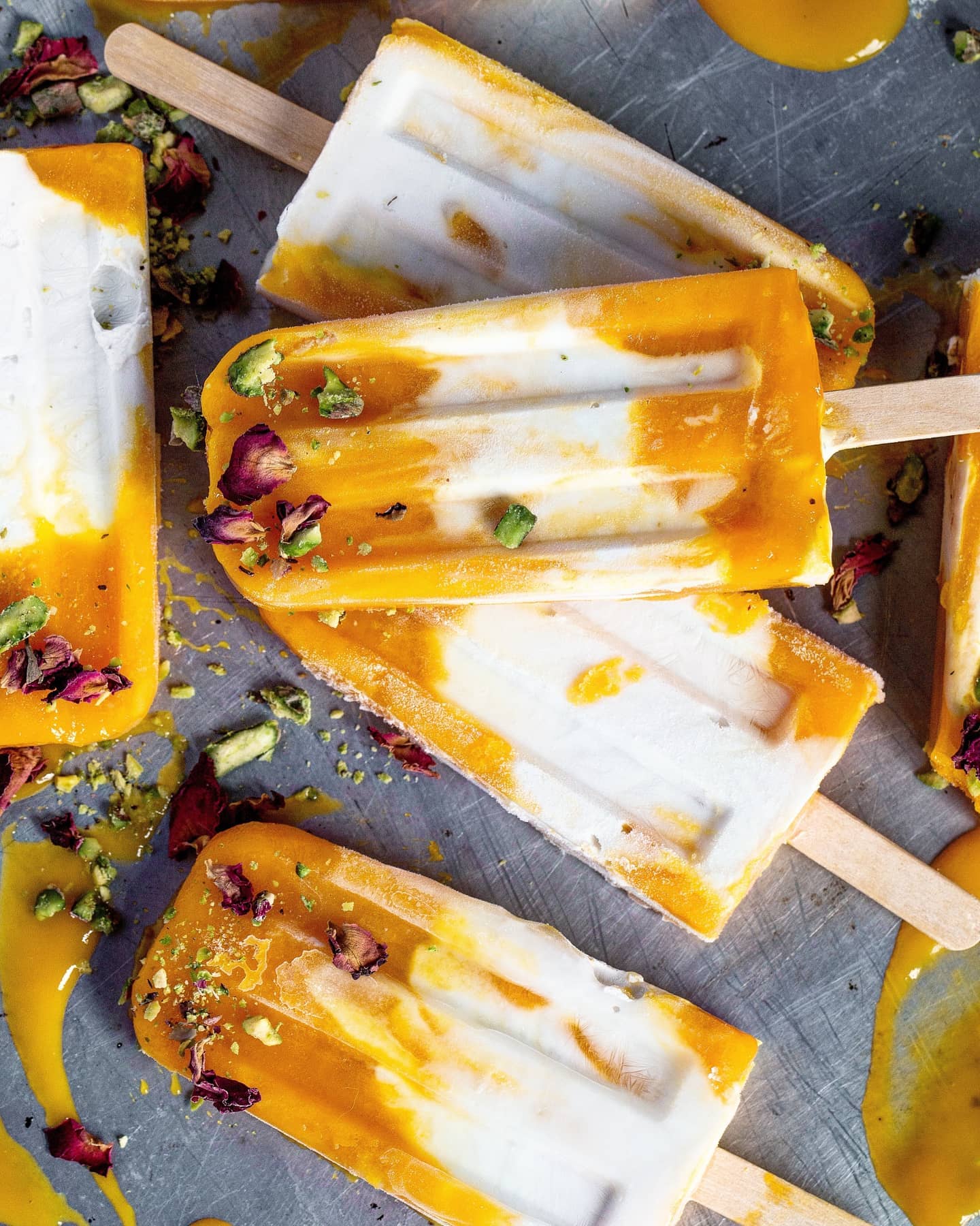 Easy Homemade Mango Lassi Popsicles