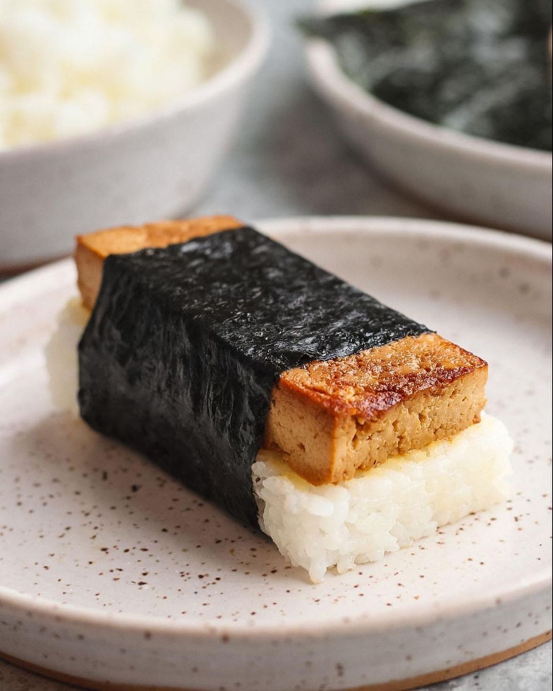 Vegan Hawaiian Tofu Musubi