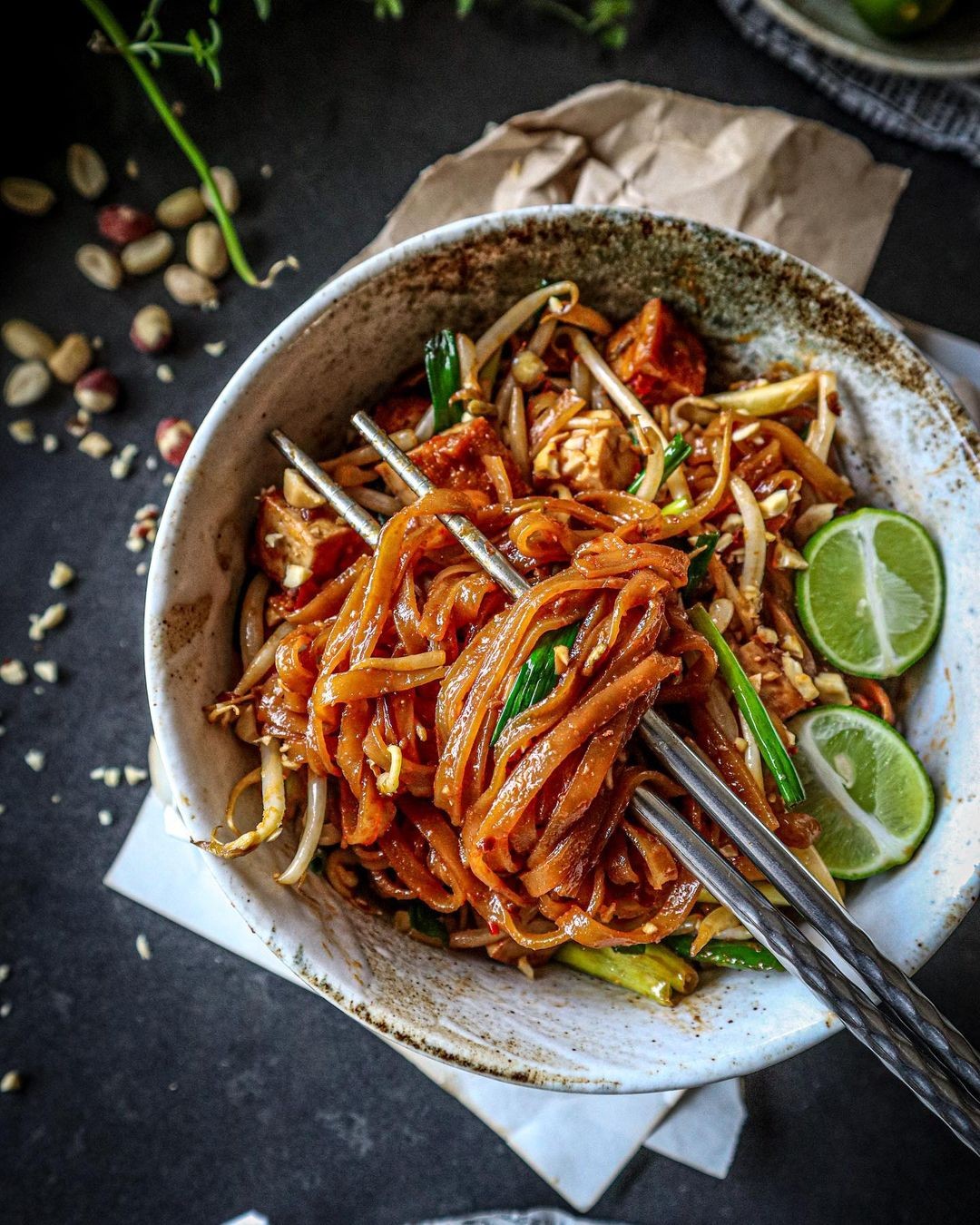 Vegan Tofu Pad Thai