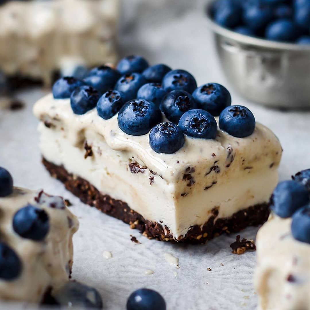 Vegan No-Bake Ice Cream Bars