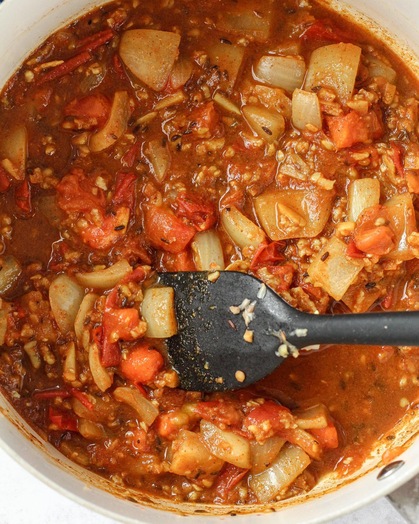 Brown Lentil Curry