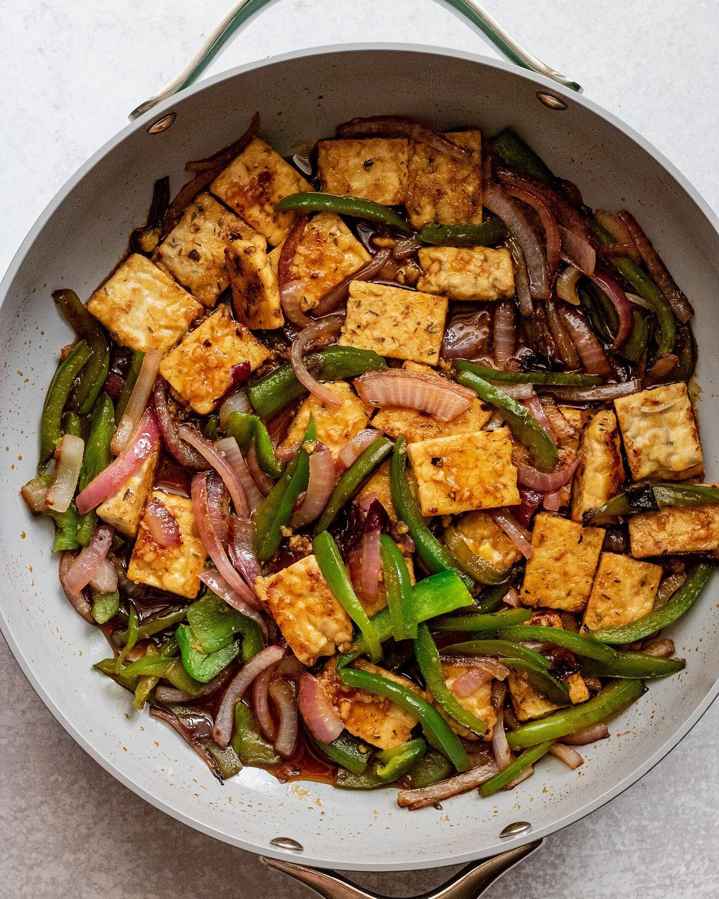 Sweet and Spicy Tempeh Bowl