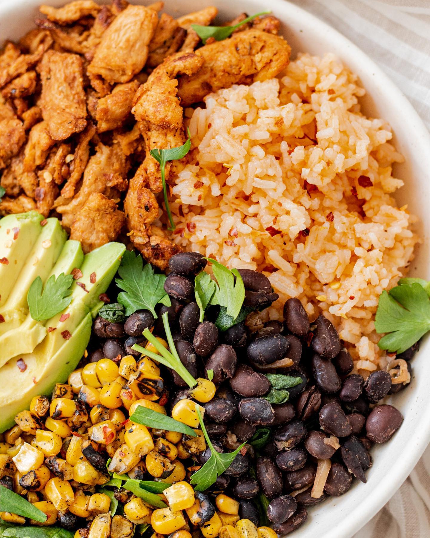 Grandma's Mexican Rice with Soy Curls