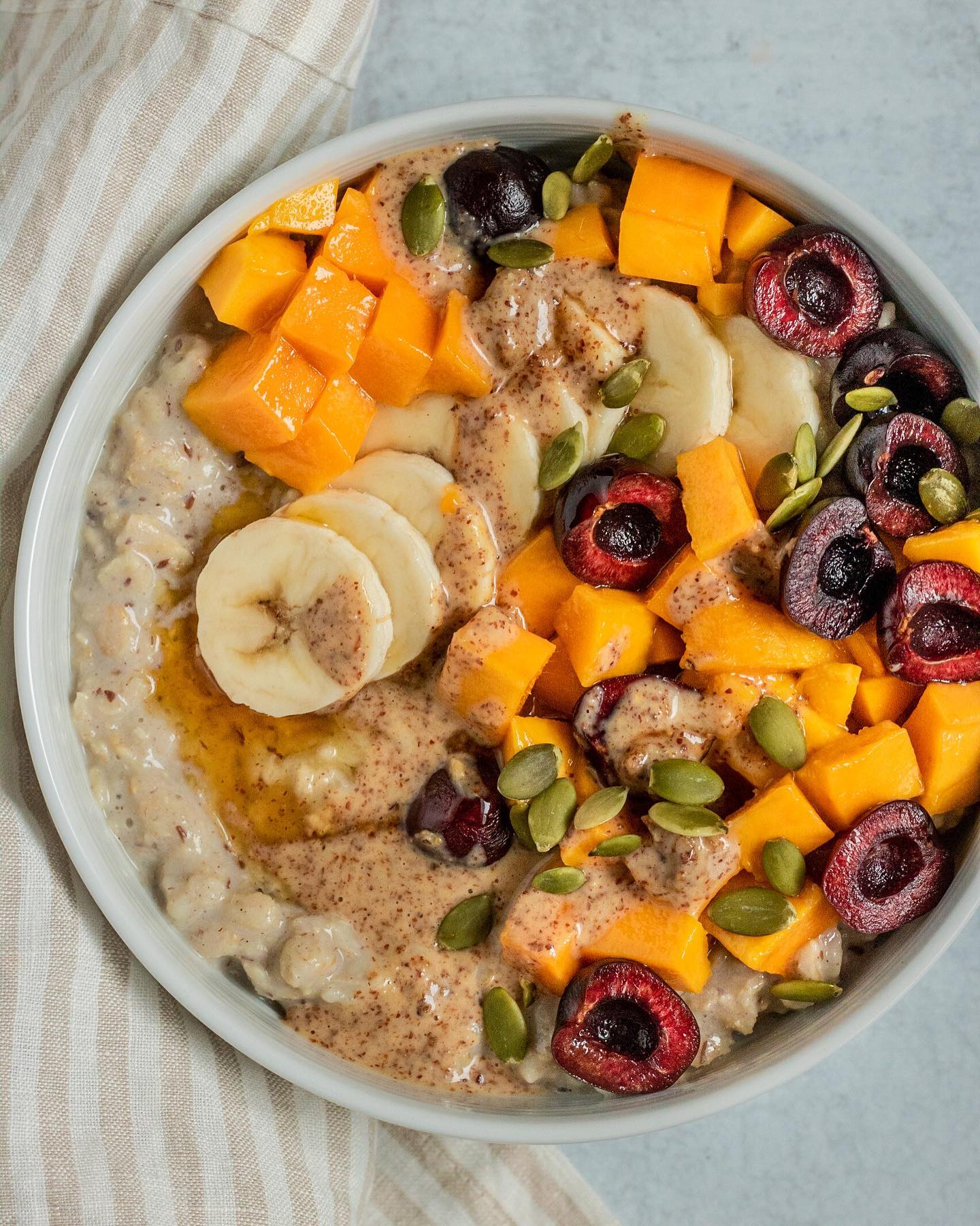 Coconut Zucchini Baked Oatmeal