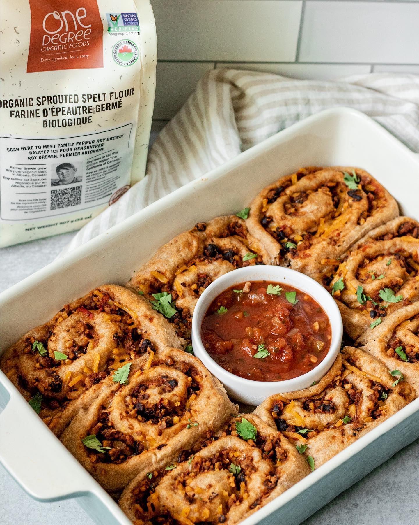 Fluffy Taco Pinwheel Appetizers