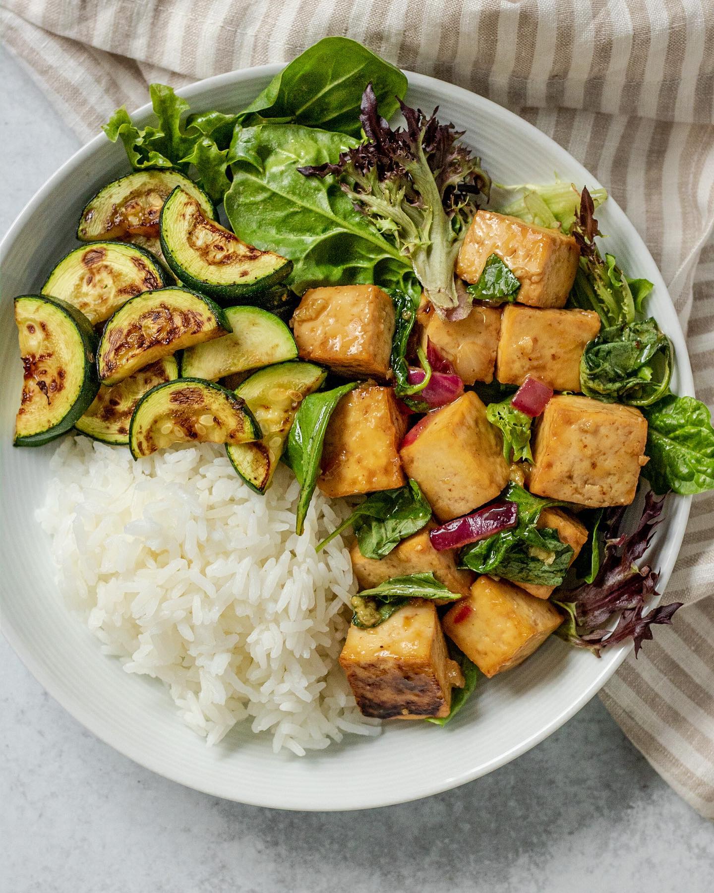 Lemon Basil Tofu