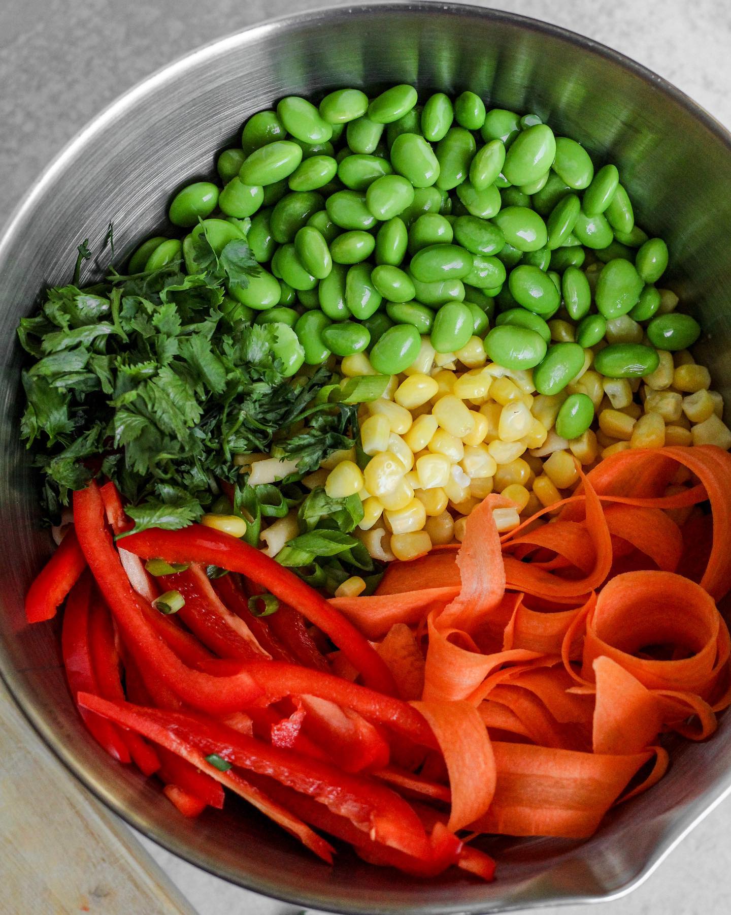 High Protein Peanut Noodle Salad