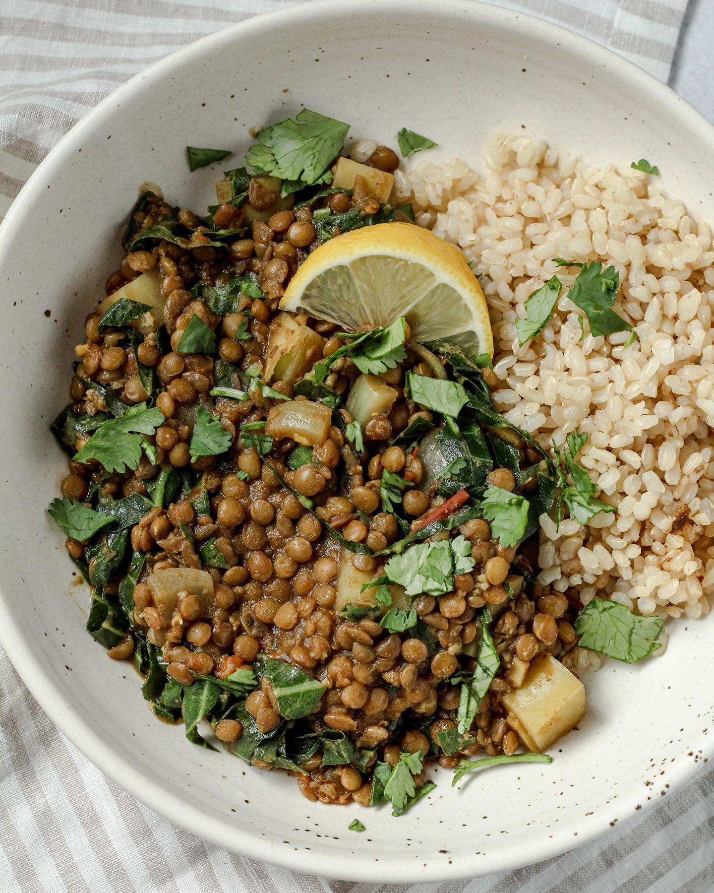 Flavorful Brown Lentil Curry with Iron-Boosting Tips