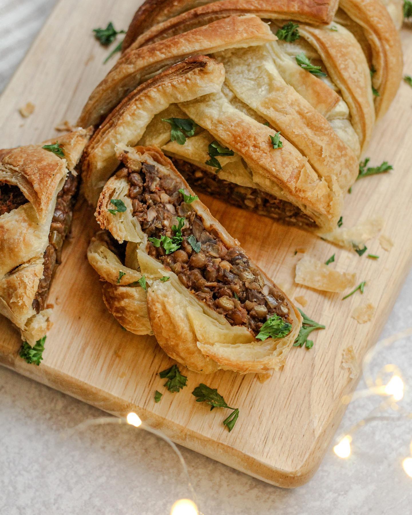 Lentil Vegetable Wellington