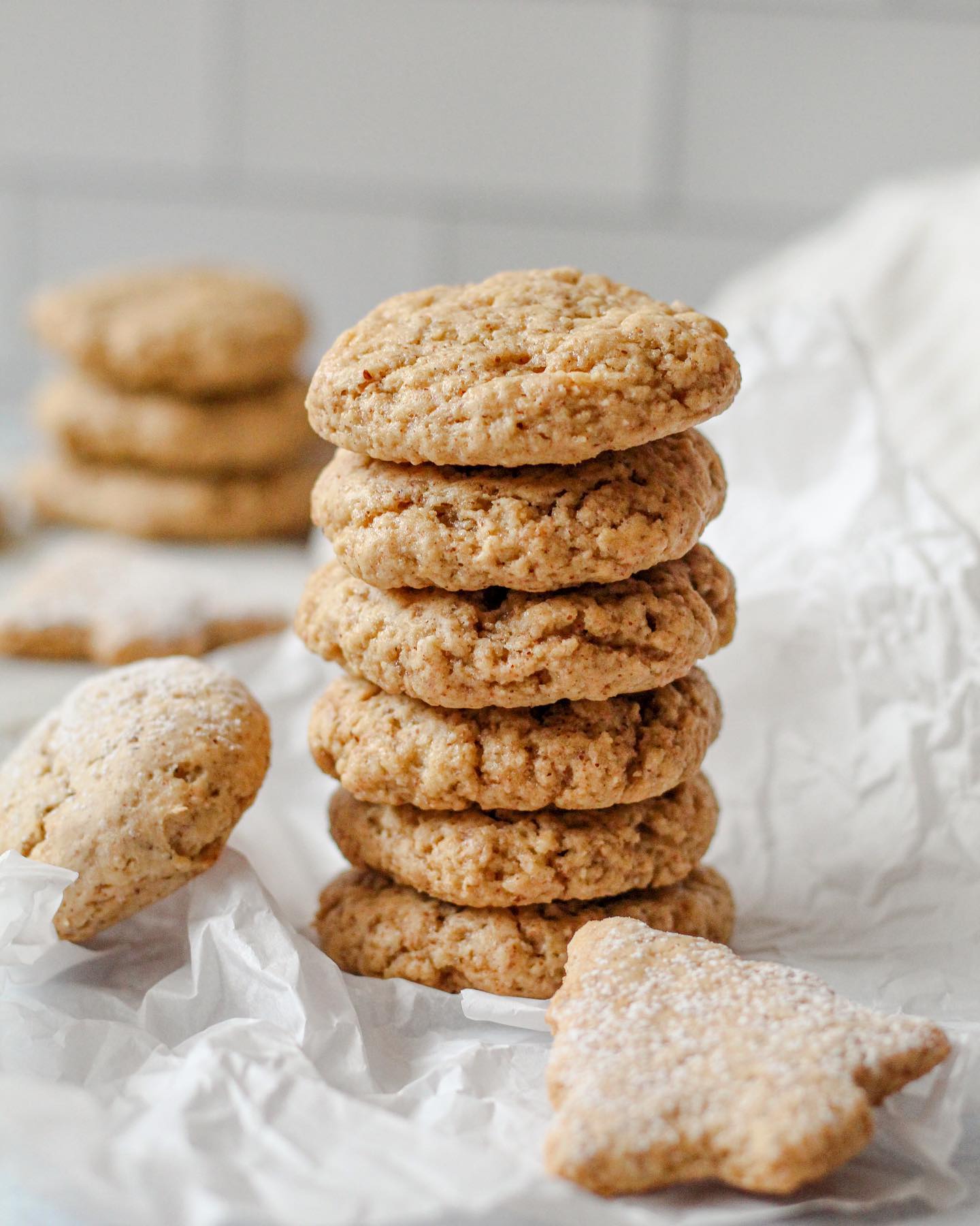 Almond Butter Sugar Cookies with Added Nutrition