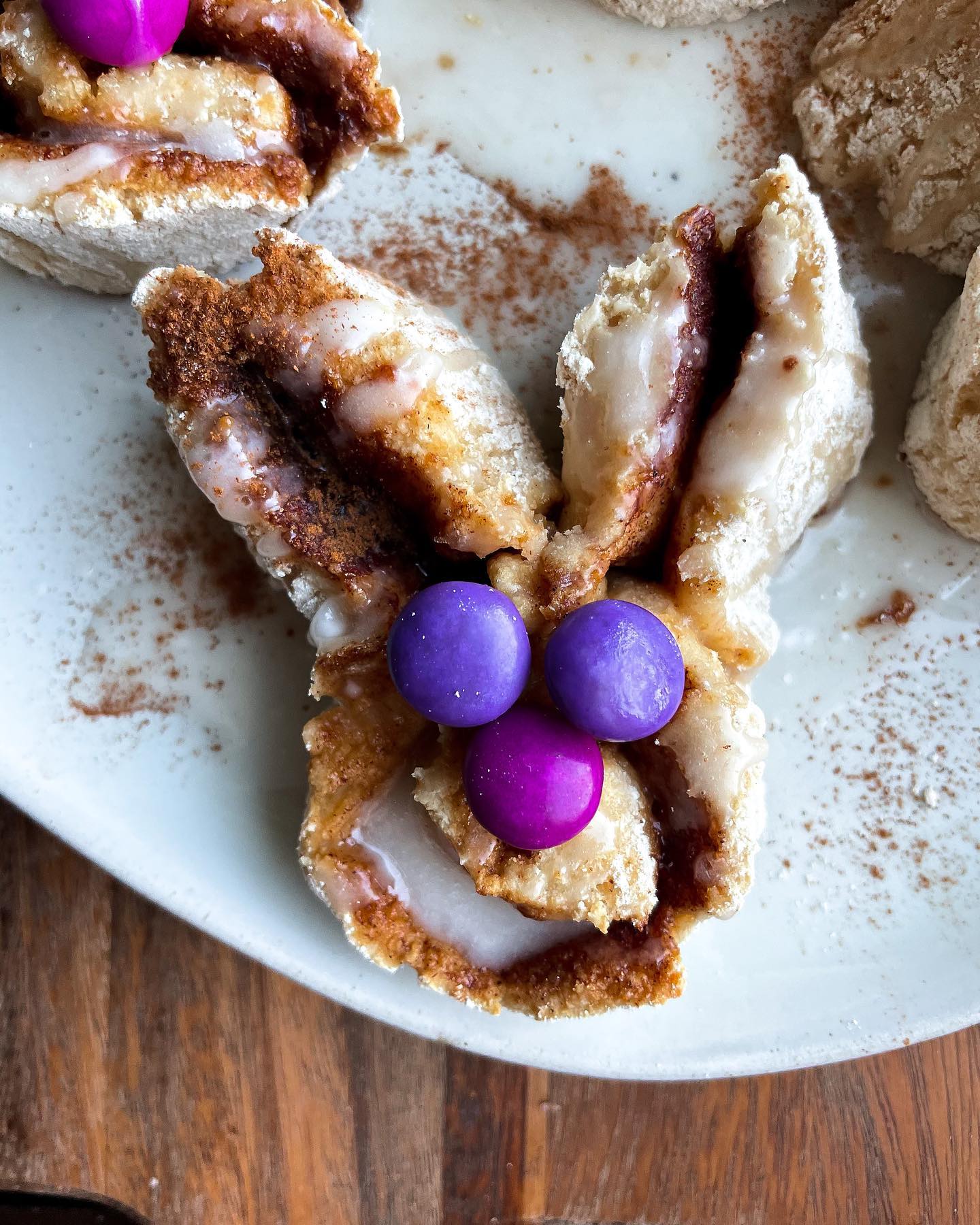 Bunny Cinnamon Rolls for Easter Delight