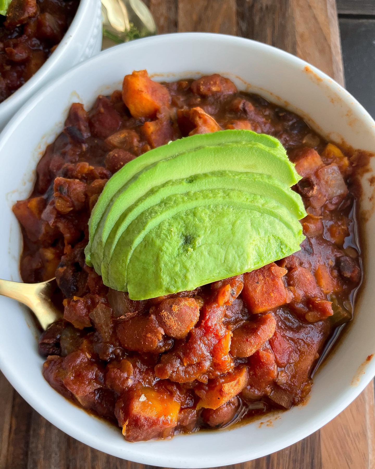 Vegan Sweet Potato Lentil Chili