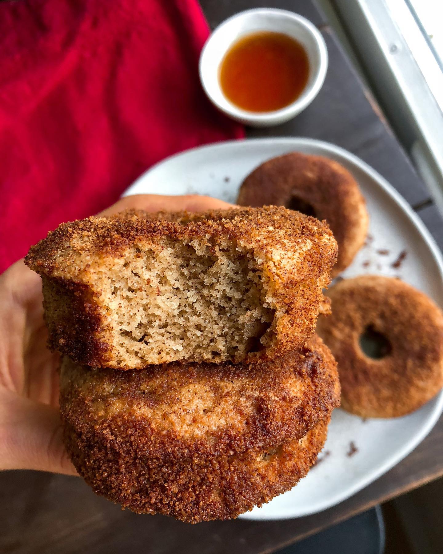 Gluten-Free Paleo Cinnamon Sugar Donuts