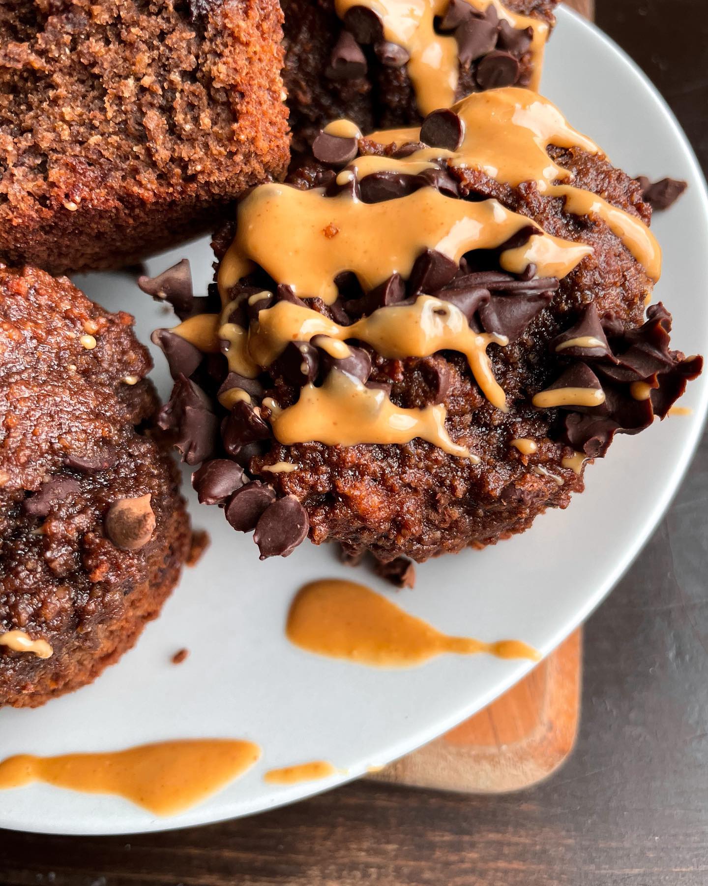 Gluten-Free Peanut Butter Chocolate Muffins