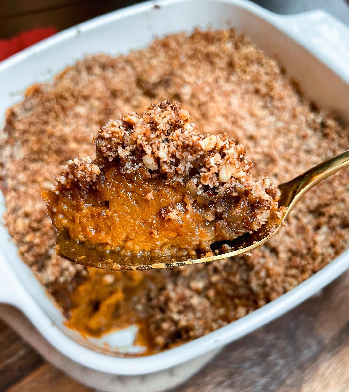 Vegan Sweet Potato Casserole