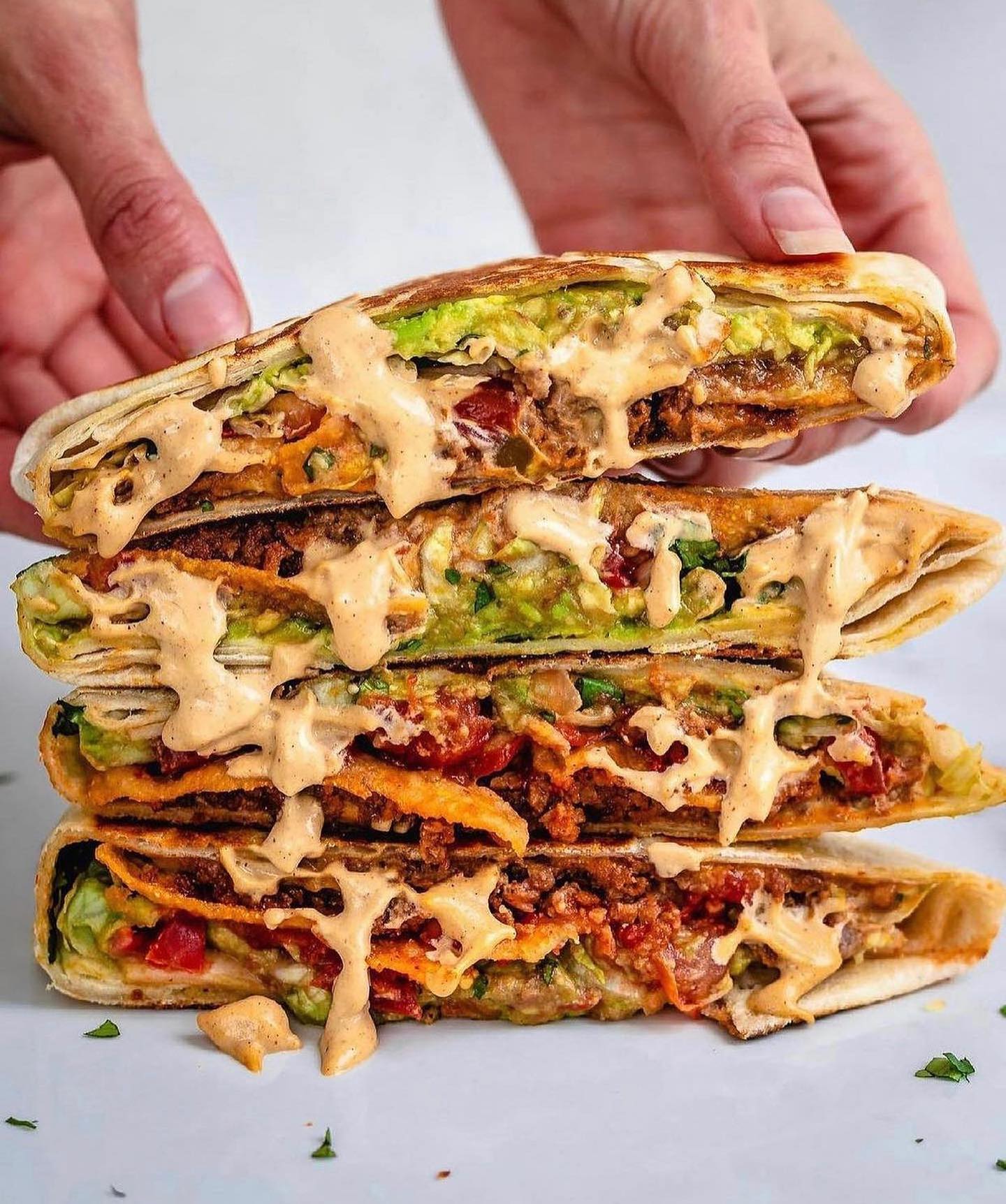 Vegan Crunchwrap Supreme