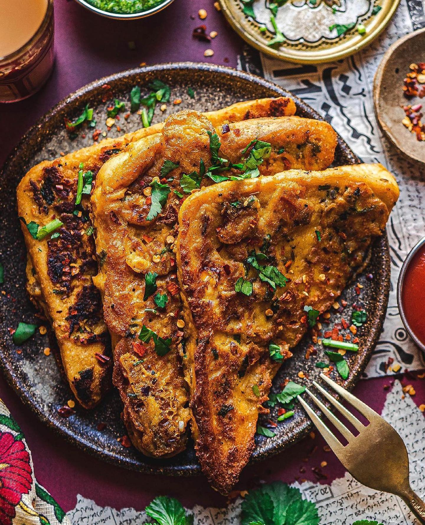 Vegan Masala French Toast