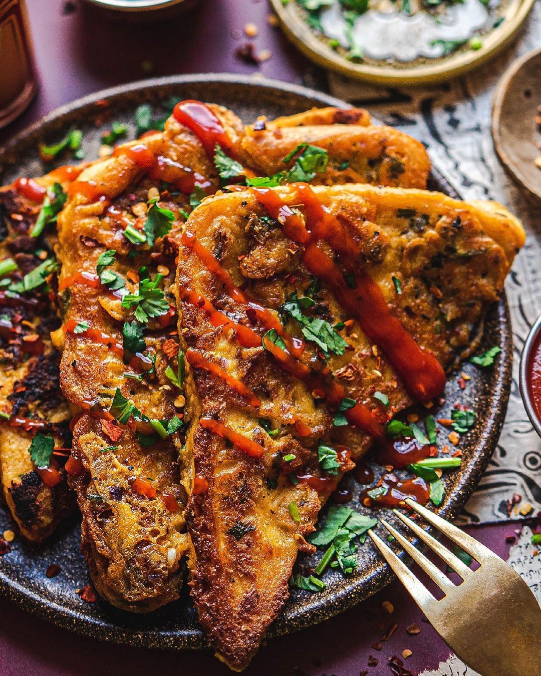 Vegan Masala French Toast